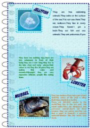 Animal facts worksheets