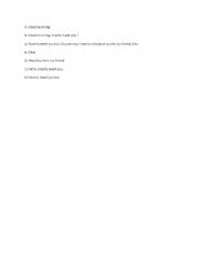 English Worksheet: Basic Introduce