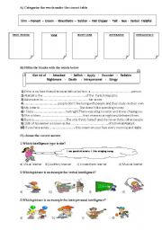 English Worksheet: spot on 8 quiz unit 1-6