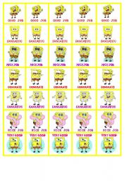 Sponge Bob motivation Stickers