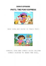 English worksheet: Doras episode