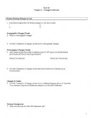 English worksheet: Chapter 1