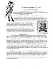 American Revolution Articles & Questions