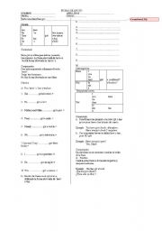 English worksheet: you worksheet resume
