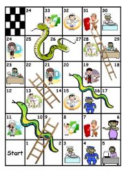 Professions - Snakes and Ladders