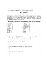 English Worksheet: TASK