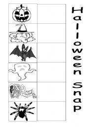 English Worksheet: Halloween