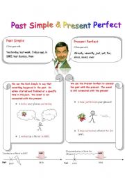 English Worksheet: Past Simple vs. Present Perfect