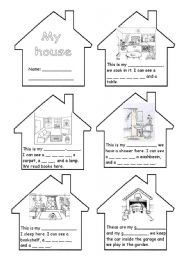 Rooms of the House #1 discussion sta…: English ESL worksheets pdf & doc