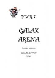 English Worksheet: Galax Arena Novel Unit