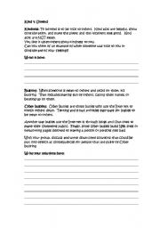 English Worksheet: Kind vs Unkind - Cyber Bullying Consequences