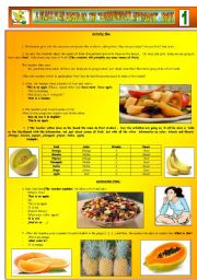 A CLASS PLAN BASED ON THE COMMUNICATIVE APPROACH - FRUIT - PART 01