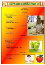 A CLASS PLAN BASED ON THE COMMUNICATIVE APPROACH - FRUIT - PART 03