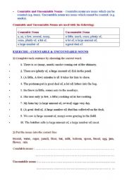 English worksheet: exercise 1
