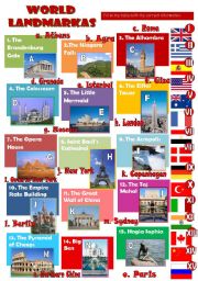 World landmarks (2 pages)