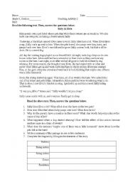 English worksheet: More and More RC