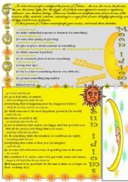 Moon and sun idioms