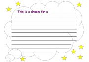English worksheet: BFG Dream