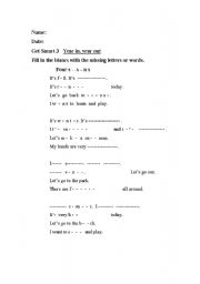 English worksheet: Get Smart 3 coursebook Module 3 Year in, year out