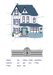 English Worksheet: House