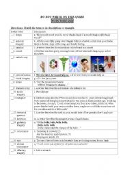 English Worksheet: poetry