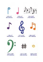 English worksheet: Music seymbols