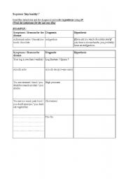 English Worksheet: HEALTH