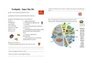 Supersize me Song + Activities (Fast Food)