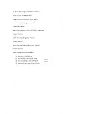English Worksheet: Exercices 