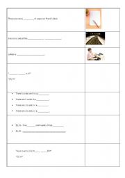 English worksheet: basic exercises