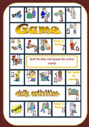 Daily Activities, Game  Activities, Daily activities, Activity games