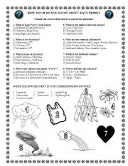 English Worksheet: Song Activity: Firework - Katy Perry