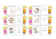 English Worksheet: The body - 30 memo cards (4/5)