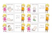 English Worksheet: The body - 30 memo cards (5/5)