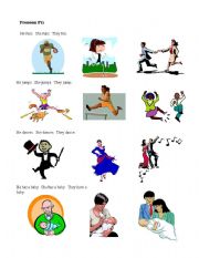 English worksheet: nouns famous people