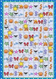 Under the sea - snakes and ladders