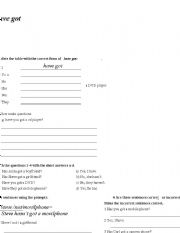 English Worksheet: 