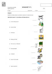 English worksheet: teachers instructions. 