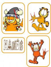 English Worksheet: PARTS OF THE BODY- cards  6/9