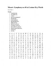 english worksheets gcse vocabulary revision word search