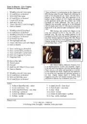 Tears in Heaven, by Eric Clapton - ESL worksheet by Tuili