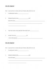 English Worksheet: Dirty Jobs