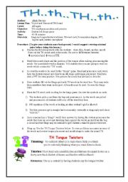 How To Teach The TH Sound (UPDATED 7-03-2011) Part 1 Lesson
