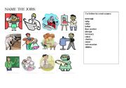 English Worksheet: Jobs