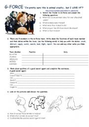 English Worksheet: Modal Can