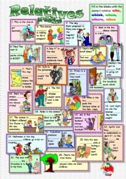 Relatives (Pronoun and adverbs) 