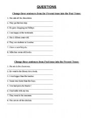English worksheet: simple worksheet for elementary students