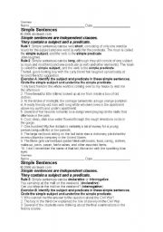 English worksheet: grammar