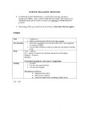 English Worksheet: Rules for Articles