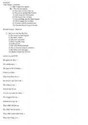 English worksheet: Passive exercises-sentences